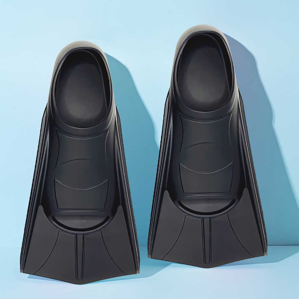 Swim Fins - Aletas cortas de silicona para natación,