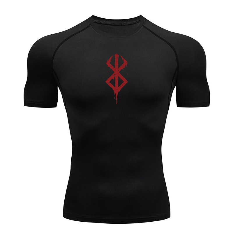 Rash Guard - Camisetas de Compresión Estampadas para Hombre,