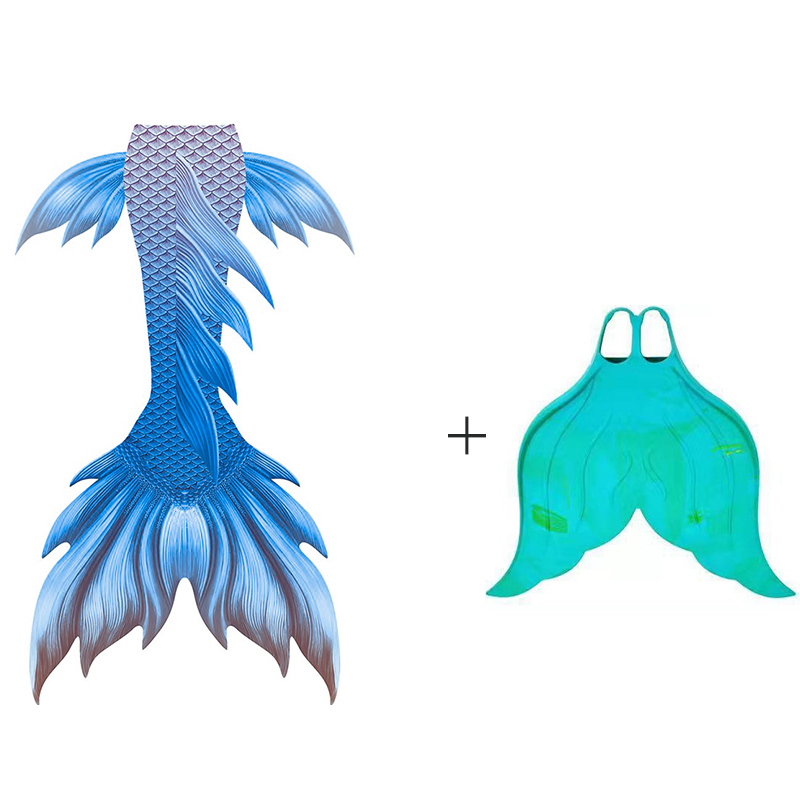 Nuevo diseño de sirena de cola - Swim Fins reseña y precio