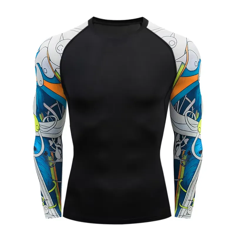 Camiseta de compresión 3D de m - Rash Guard reseña y precio