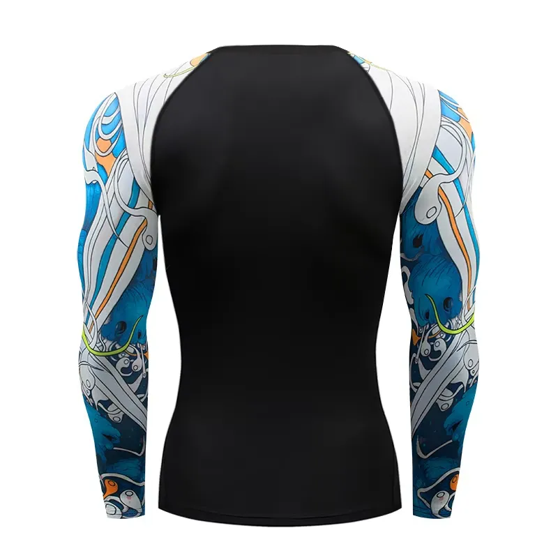 Camiseta de compresión 3D de m - Rash Guard reseña y precio