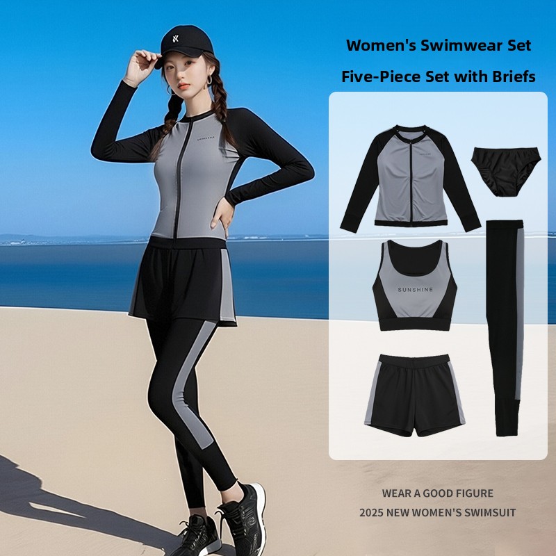 Traje de Baño de Manga Larga p - Snorkel Set reseña y precio
