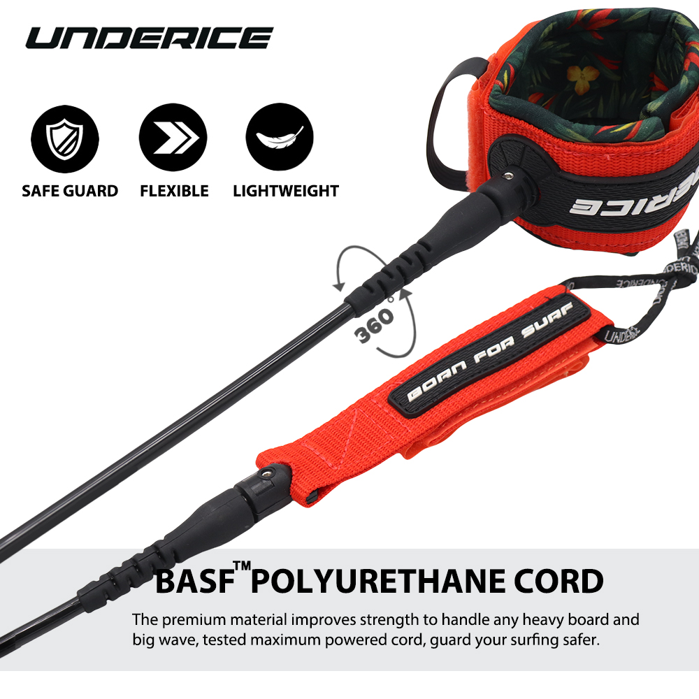 Correa de seguridad UICE para  - Surfboard Leash reseña y precio