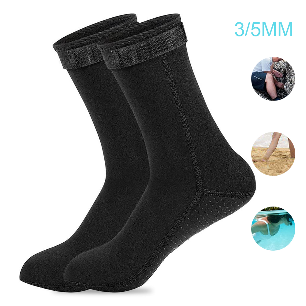 Calcetines de neopreno de 5mm, - Flippers Swimming reseña y precio